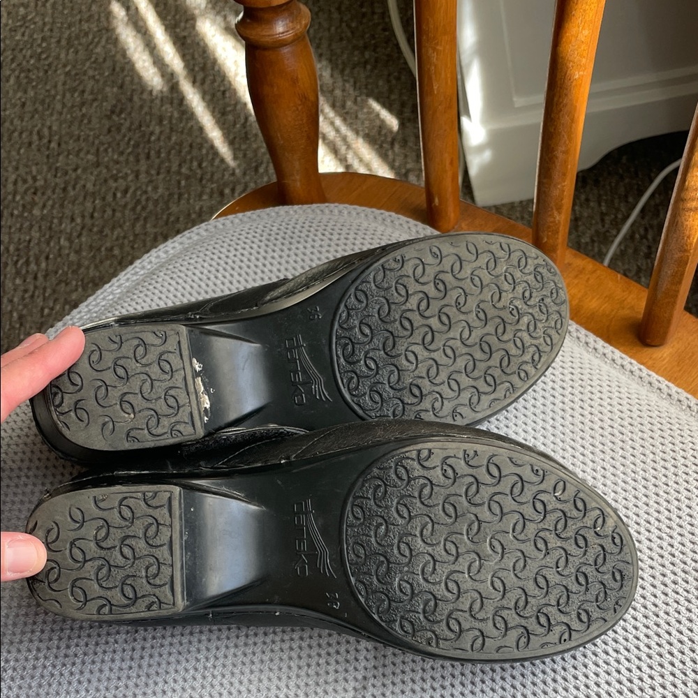 DANSKO 36 Black Women's Mary Jane Shoes clog mule - Picture 5 of 12